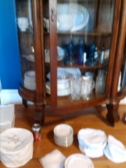 packing china cabinet